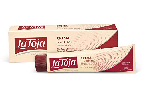 La Toja - Hidrotermal Crema de Afeitar para Pieles Sensibles - pack de 6 x 150 ml