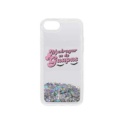 La Vecina Rubia Funda Smartphone - Transparente y Compatible con Apple IPhone 6 / 6S / 7 / 8