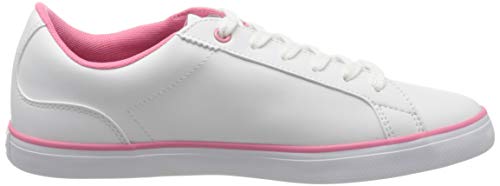 Lacoste Lerond BL 2 CUJ, Zapatillas Unisex Niños, Blanco (B53 White/Pink), 38 EU