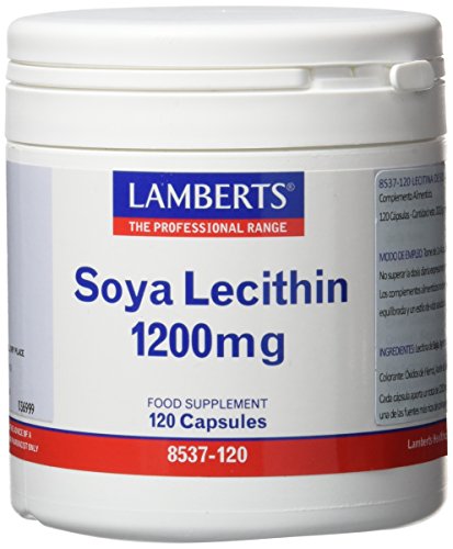 Lamberts Lecitina de Soja 1200mg - 120 Cápsulas