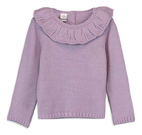 LC WAIKIKI - Jersey de punto para bebé y niña morado 9-12 Meses