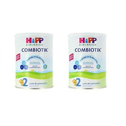 leche HIPP COMBIOTIK 2 BIPACK (2 ENVASES 800 GR) -LECHE BIOLOGICA COMBIOTIK 2