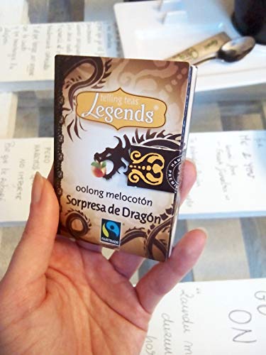 Legends oolong melocotón una caja contenido 24 bolsas