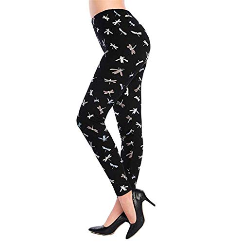 Leggings Lady Fitness Leggings Stretch Hot Pantalones De Cintura Alta Legging con Estampado Floral Leggins De Entrenamiento De Alta Elastici