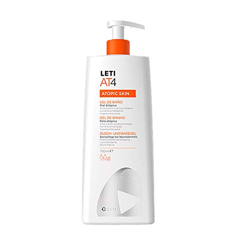 Leti AT-4 Atopic Skin Gel de Baño Piel Atópica, 750ml PRECIO ESPECIAL