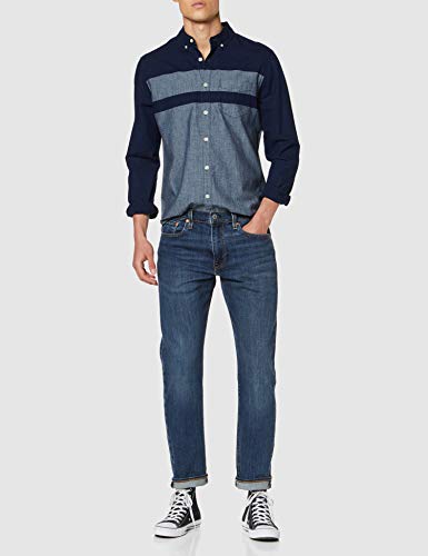 Levi's 502 Regular Taper Jeans, Azul (Crocodile Adapt 0160), 32W / 32L para Hombre