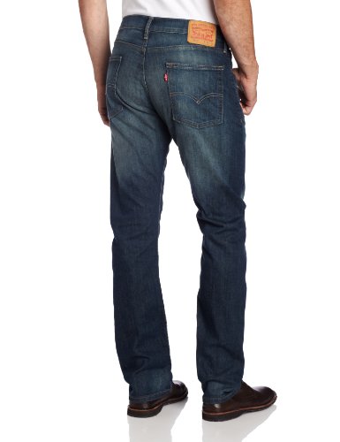 Levi's 513 - Vaqueros rectos ajustados para hombre - Azul - 54 x 46