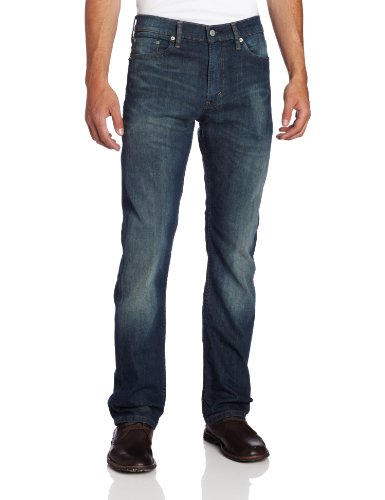 Levi's 513 - Vaqueros rectos ajustados para hombre - Azul - 54 x 46