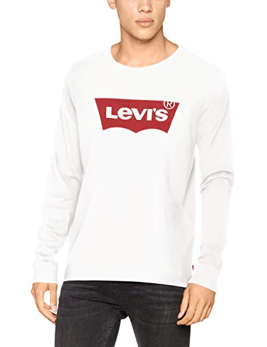 Levi's Graphic tee-B Camiseta, Blanco (Hm LS Better White 0010), X-Large para Hombre