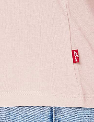 Levi's The tee Camiseta, Logotipo de la Serie Sepia Rose, L para Mujer