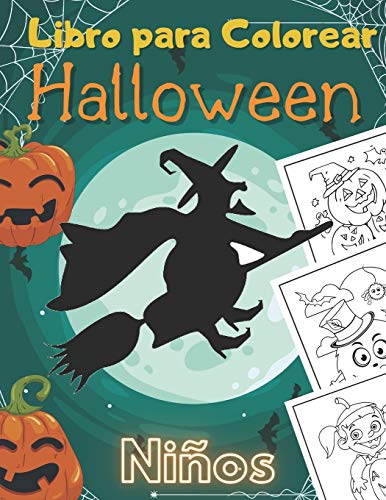 Libro para Colorear Halloween Niños: Feliz Halloween | Libro para colorear en Halloween para niños | Más de 50 dibujos para ser coloreados - Divertido ... Vampiros, calabazas) | Formato grande.