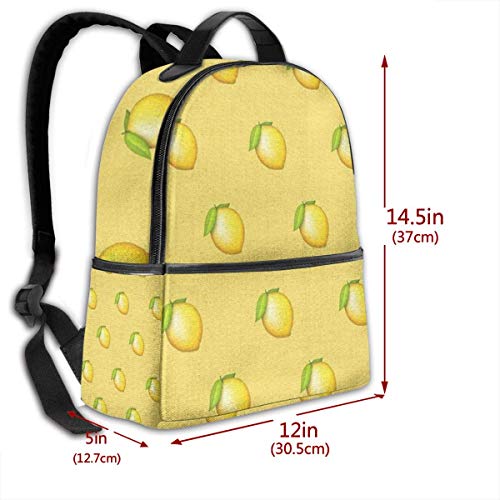 Limonade - Mochila, diseño de moda, ideal como regalo para hombres, mujeres, adolescentes