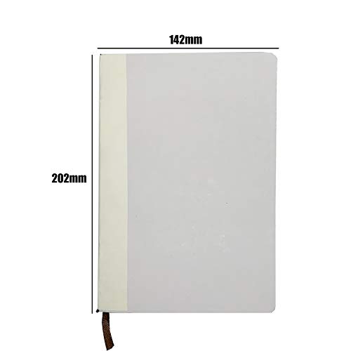 Lirener Recarga de Páginas para A5 Contraseña Cuaderno con Cerradura de combinación, Traveler's Notebook Refills, Cuaderno Libreta de Viaje Recambios, Recargable portátil Papel Forrado, 202x142mm