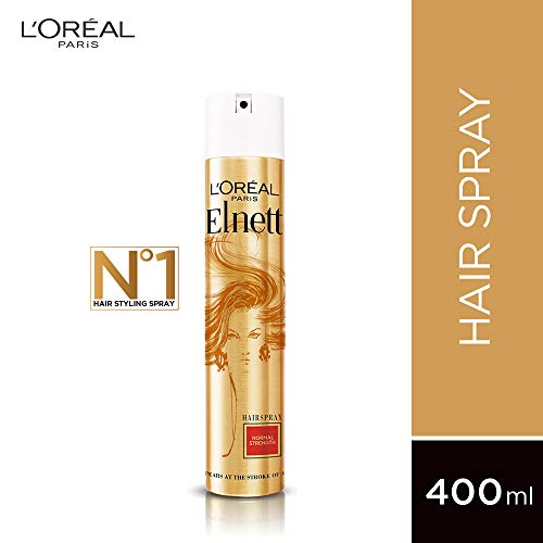 L'Oreal Elnett Laca para el cabello de fuerza normal, 400 ml