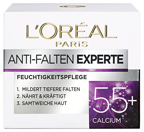 L'Oreal Paris contra - calcio experto antiarrugas de 55, 1er Paquete (1 x 50 ml)