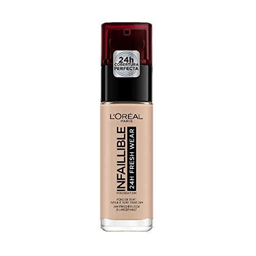 L'Oréal Paris Infaillible 24H Fresh Wear maquillaje en n.º 110 Rose Vanilla alta opacidad de larga duración