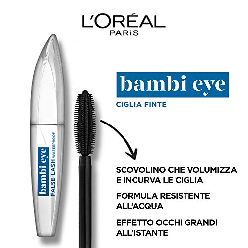 L'Oreal Paris Make-Up Designer Bambi Mascara de Pestañas False Lash 01 Black 25 g