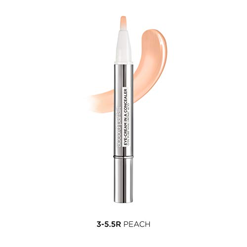 L'Oreal Paris Make-up Designer Gel De Cejas 104 Chatain + Máscara Pestañas Negro + Accord corrector 1-2D Ivory-Beige + Accord Perfect Blush Sandalwood Pink 120