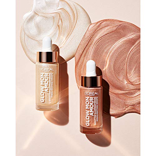 L'Oréal Paris Wake Up & Glow, Glow Mon Amour, Gotas iluminadoras, Tono Coral Glow