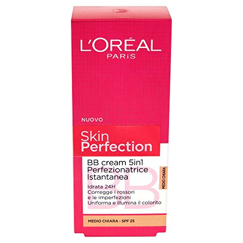 L'Oreal Revitalift Skin Perfection BB Cream SPF25 50ml Medium Clear (Medio Chiara) by Revitalift