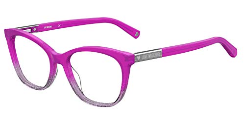 Love Moschino GAFAS DE VISTA MOL 563 MU1 FUCHSIA GLITTER 52-17