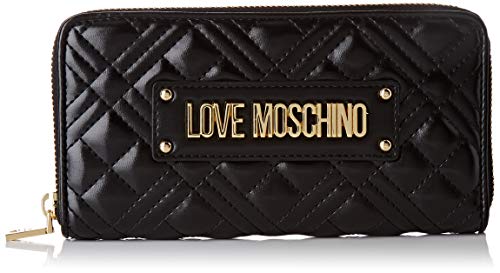 Love MoschinoPORTAF.Quilted Nappa PU NEROMujerNegroNormale