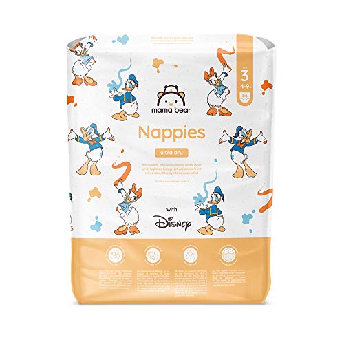 Mama Bear - Disney - 172 pañales ultrasecos, talla 3 (4-9 kg)