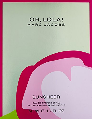 Marc Jacobs Oh, Lola! Sunsheer Eau de Parfum Spray para ella, 50 ml