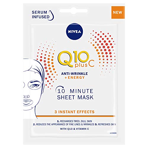 Máscara facial Nivea Q10 Plus C antiarrugas + Energy