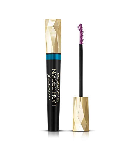 Max Factor Masterpiece Lash Crown Mascara Black Waterproof/EyeCare – Rímel con kronenförmiger Cepillo para voluminöse y wimpern definidos, 6.5 ml