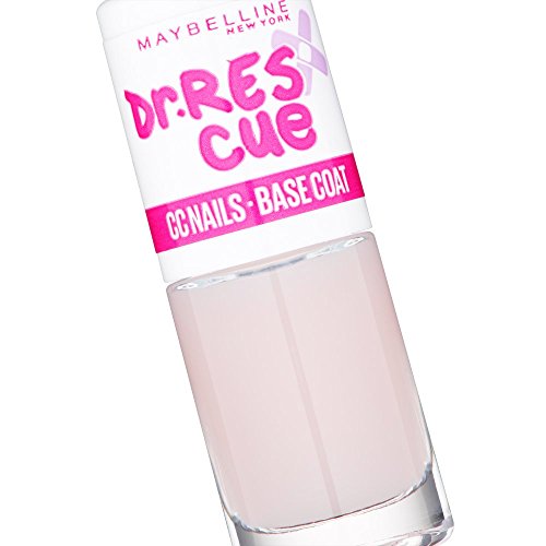 Maybelline New York Dr.Rescue CC Nails Base Coat, Esmalte de Uñas