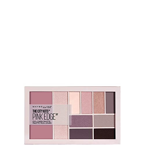 Maybelline New York The City Kits Eye+Cheek Palette 02 Pink Edge Paleta do makijażu 12g