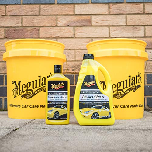 Meguiar's Car Care Products G17748 Ultimate Wash & Wax Champú de coche con cera