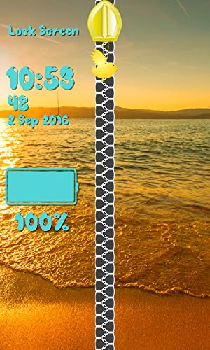 Mejor salida del sol de bloqueo de pantalla Zip