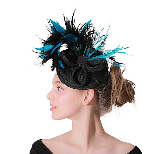 MELLRO Banda para el Pelo de cóctel Flor Alicia Diadema Boda Sombreros Damas Race Royal Ascot Cocktail Party Derby Hat