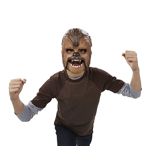 Miaoao-mask La máscara de la Fuerza Despierta Chewbacca electrónicos, Juguetes máscara de Halloween con Voz (Color : A)