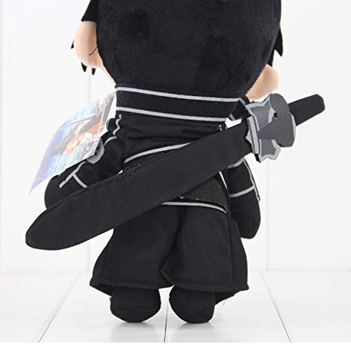 MMTY Sword Art Online Plush Toys Asuna Kirito Kazuto Stuffed Soft Kids Doll Children's Gifts 28Cm