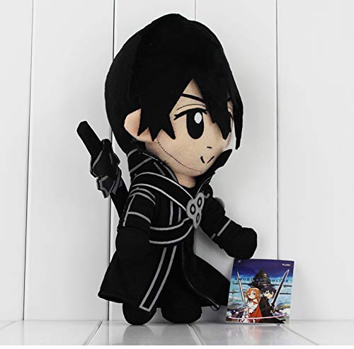 MMTY Sword Art Online Plush Toys Asuna Kirito Kazuto Stuffed Soft Kids Doll Children's Gifts 28Cm