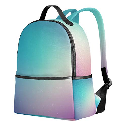 Mochila colorida para hombres y mujeres, diseño de plantilla borrosa, para viajes, para hombres y mujeres, mochila para la universidad, mochila de viaje para adolescentes