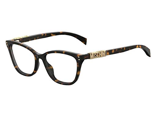 Moschino - Montura de gafas - para mujer Marrón marrón Talla única