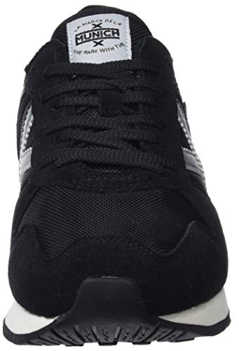 Munich Massana, Zapatillas de Deporte para Hombre, Negro (Negro 302), 41 EU