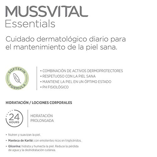 Mussvital Essentials Loción Hidratante Avena 400 ML