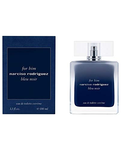 NARCISO RODRIGUEZ FOR Him Bleu Noir EUA DE Toilette Extreme 100ML Unisex Adulto, Negro, Estándar