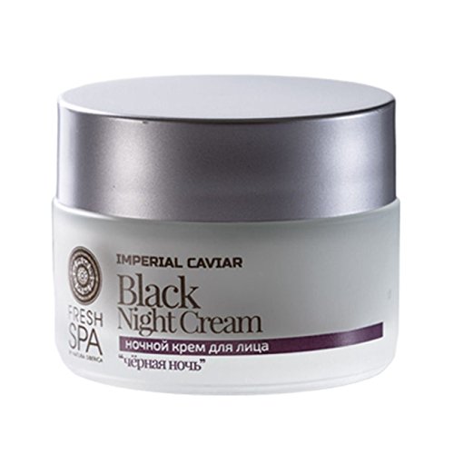 Natura Siberica Crema de Noche Negra, Rejuvenecedora - 50 ml