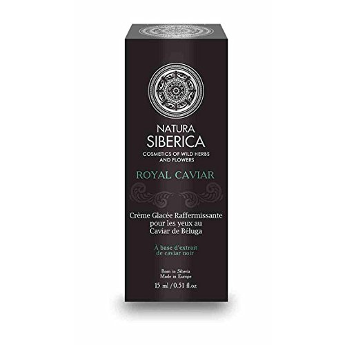 Natura Siberica - Royal caviar - Crème glacée raffermissante pour les yeux au caviar de Béluga. - Le tube de 15ml - (pour la quantité plus que 1 nous vous remboursons le port supplémentaire)