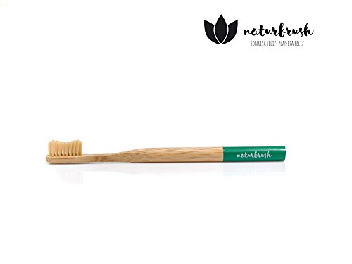 Naturbrush Cepillo De Dientes De Bambu Adulto Verde 100 ml