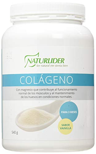 Naturlider Colageno Con Magnesio (Vainilla) 540G 610 g