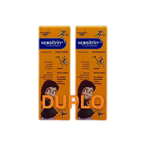 Neositrin DUPLO Loción Dimeticona Pediculicida, 2x100ml