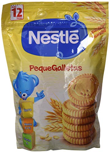 Nestlé Junior - Galletas 5 Vitaminas con Hierro y Calcio - 6 Paquetes de 180 g