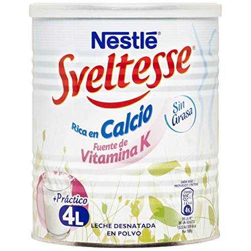 NESTLÉ Sveltesse - Leche desnatada en Polvo - Bote 400g